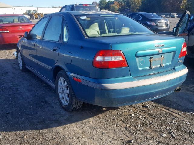 YV1VS29581F727809 - 2001 VOLVO S40 1.9T GREEN photo 3