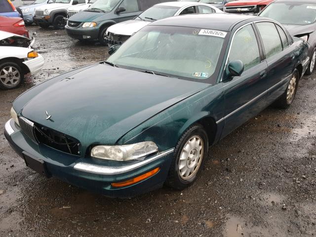 1G4CW52K1X4632348 - 1999 BUICK PARK AVENU GREEN photo 2