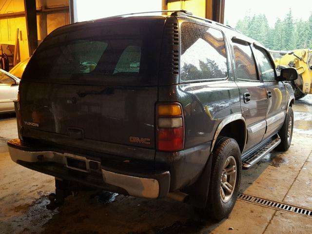 1GKEK13Z63J137463 - 2003 GMC YUKON GRAY photo 4