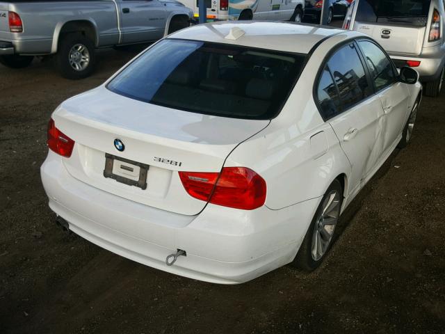 WBAPH5G56BNM76746 - 2011 BMW 328 I SULE WHITE photo 4