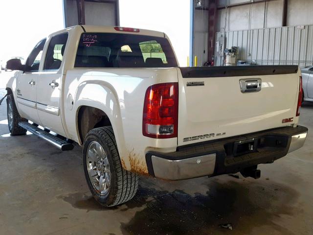 3GTP1VE05DG180806 - 2013 GMC SIERRA C15 WHITE photo 3