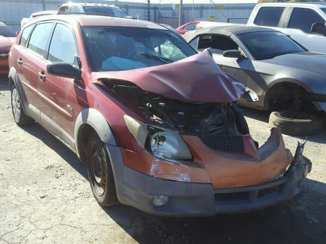 5Y2SL62813Z440556 - 2003 PONTIAC VIBE BURGUNDY photo 1