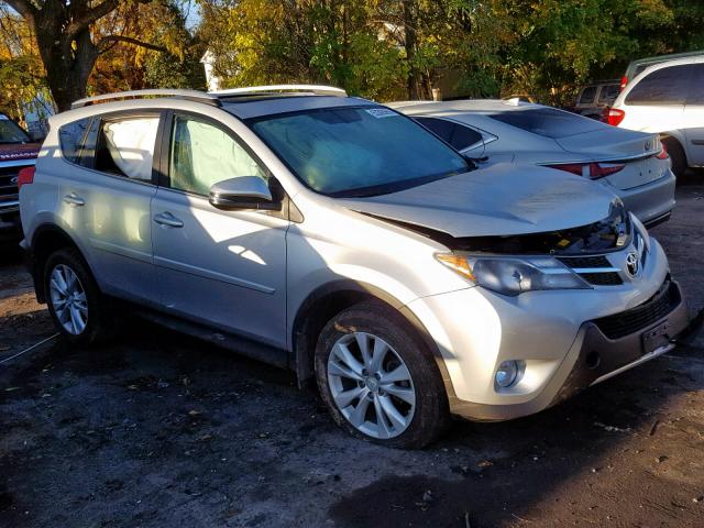 2T3DFREV3DW073485 - 2013 TOYOTA RAV4 LIMIT SILVER photo 1