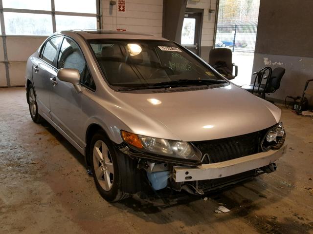 2HGFA16998H514103 - 2008 HONDA CIVIC EXL SILVER photo 1