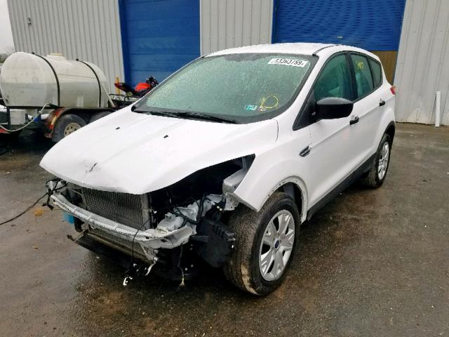 1FMCU0F75DUD63507 - 2013 FORD ESCAPE S WHITE photo 2