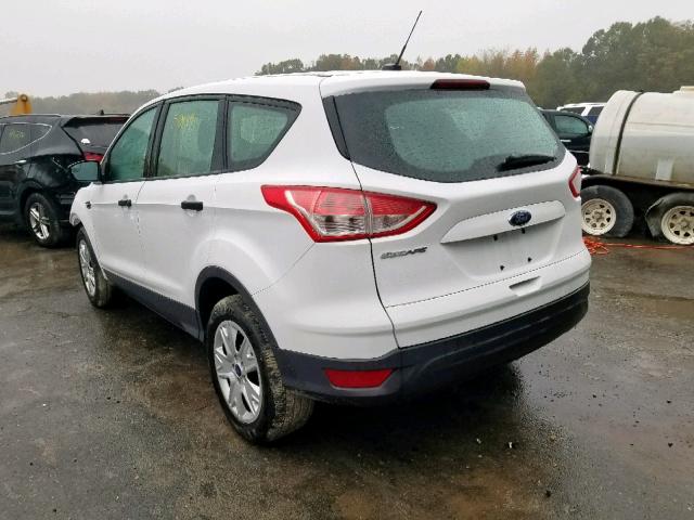 1FMCU0F75DUD63507 - 2013 FORD ESCAPE S WHITE photo 3