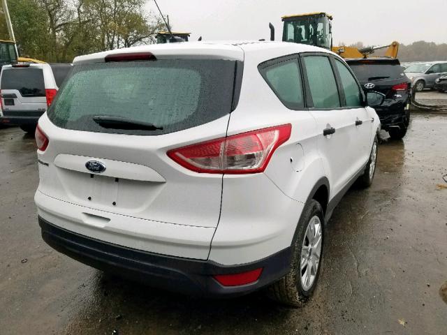 1FMCU0F75DUD63507 - 2013 FORD ESCAPE S WHITE photo 4