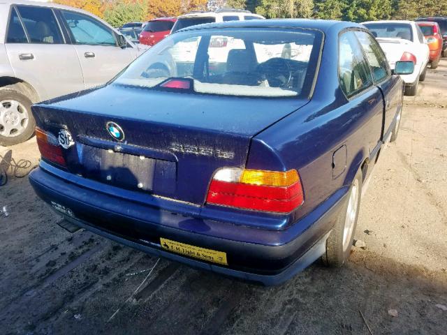 WBABF331XNEF36879 - 1992 BMW 325 IS BLUE photo 4