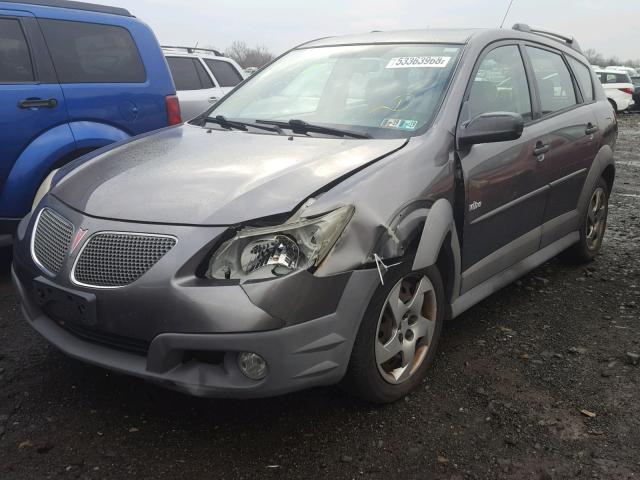 5Y2SL63855Z472251 - 2005 PONTIAC VIBE GRAY photo 2