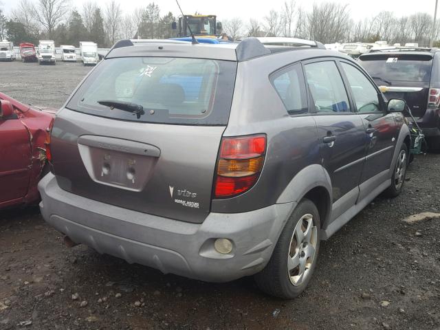 5Y2SL63855Z472251 - 2005 PONTIAC VIBE GRAY photo 4