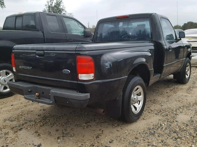 1FTYR10C1YTB01695 - 2000 FORD RANGER BLACK photo 4