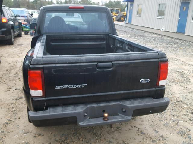 1FTYR10C1YTB01695 - 2000 FORD RANGER BLACK photo 6