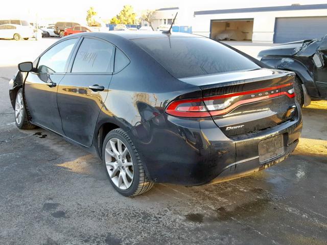 1C3CDFBA0DD268592 - 2013 DODGE DART SXT BLACK photo 3