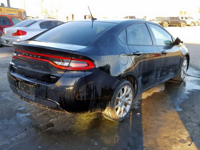 1C3CDFBA0DD268592 - 2013 DODGE DART SXT BLACK photo 4