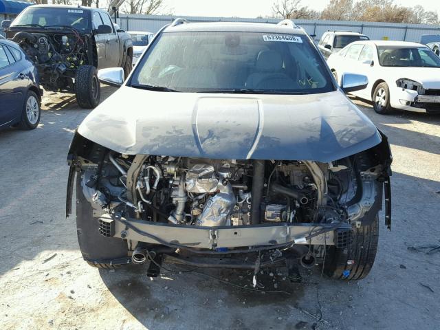 3GKALXEX2JL210148 - 2018 GMC TERRAIN DE GRAY photo 9