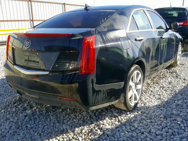 1G6AA5RAXE0135216 - 2014 CADILLAC ATS BLACK photo 4