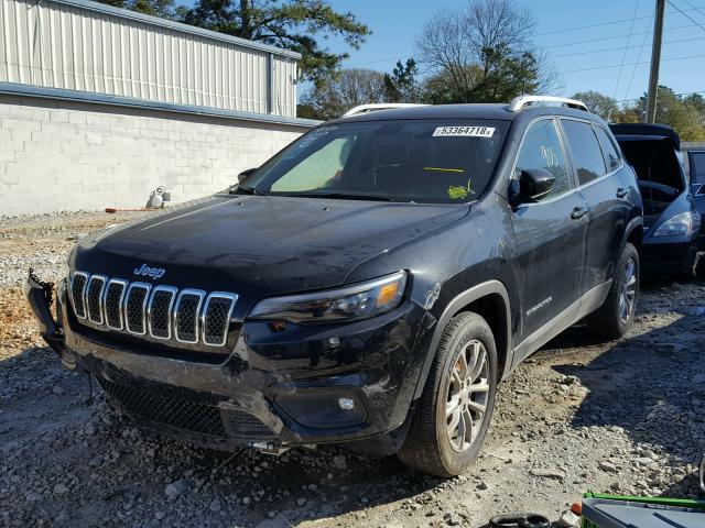 1C4PJLCB3KD143188 - 2019 JEEP CHEROKEE L BLACK photo 2