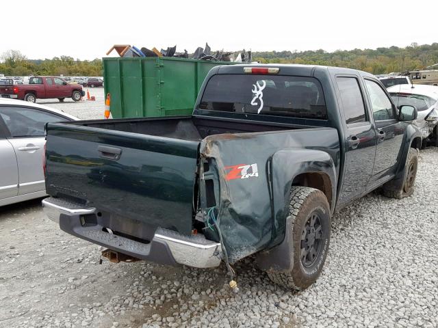 1GCDT136458274051 - 2005 CHEVROLET COLORADO GREEN photo 4