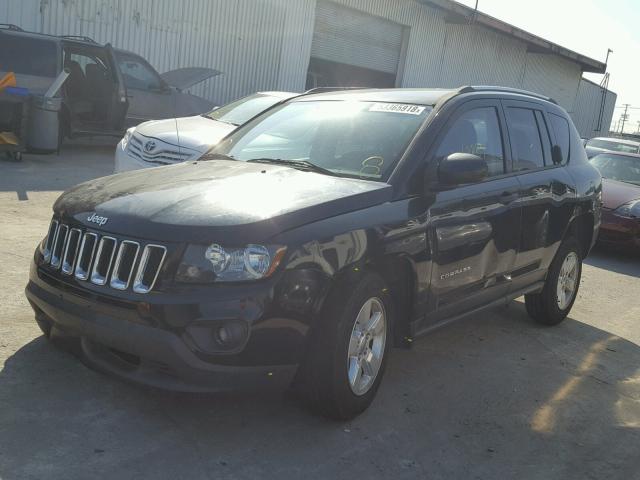 1C4NJCBAXED536092 - 2014 JEEP COMPASS SP 黑色 照片 2