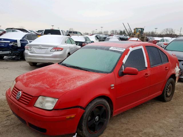 3VWPE69M43M177920 - 2003 VOLKSWAGEN JETTA WOLF RED photo 2