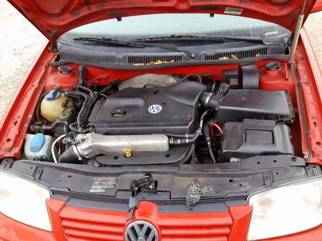 3VWPE69M43M177920 - 2003 VOLKSWAGEN JETTA WOLF RED photo 7