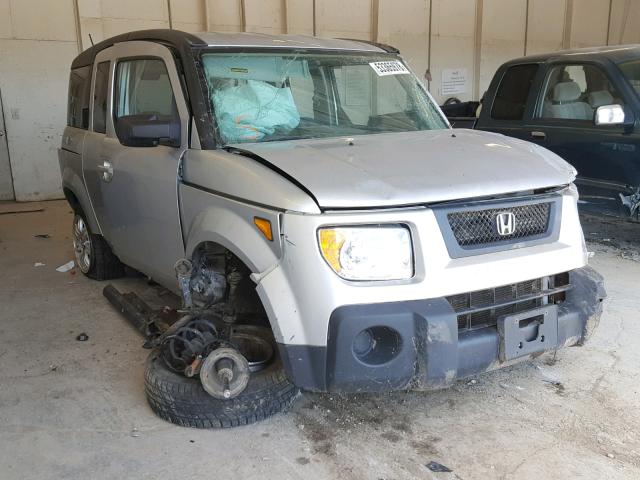 5J6YH28756L003793 - 2006 HONDA ELEMENT EX SILVER photo 1