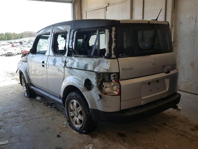 5J6YH28756L003793 - 2006 HONDA ELEMENT EX SILVER photo 3