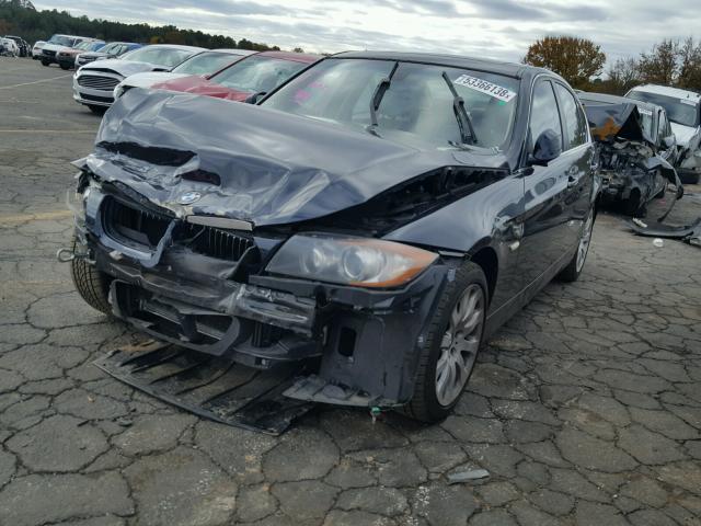 WBAVB335X6KS34763 - 2006 BMW 330 I BLUE photo 2