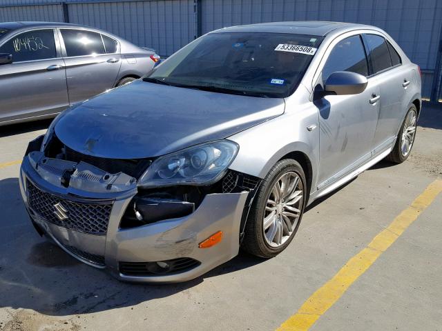 JS2RE9A88B6110754 - 2011 SUZUKI KIZASHI SP SILVER photo 2