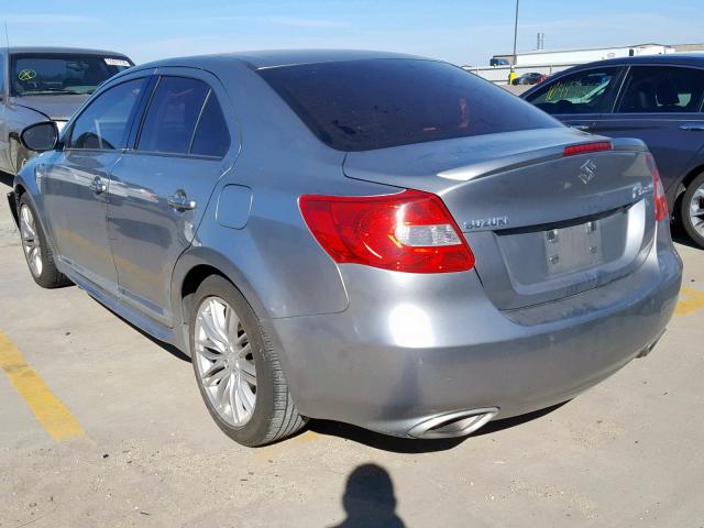 JS2RE9A88B6110754 - 2011 SUZUKI KIZASHI SP SILVER photo 3