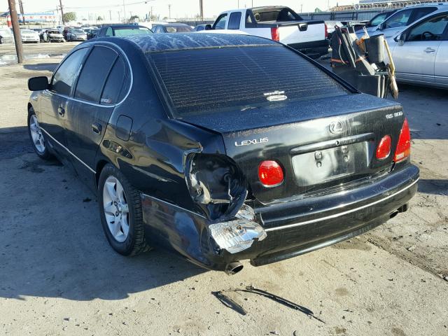 JT8BD69S010128159 - 2001 LEXUS GS 300 BLACK photo 3