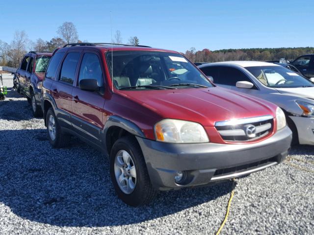 4F2CZ06193KM28970 - 2003 MAZDA TRIBUTE ES BURGUNDY photo 1