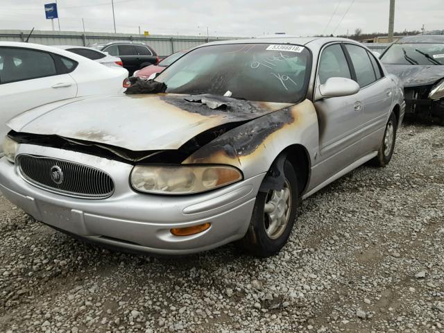 1G4HP54KX14129148 - 2001 BUICK LESABRE CU SILVER photo 2