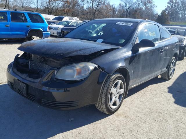 1G2AL18H197184546 - 2009 PONTIAC G5 BLACK photo 2