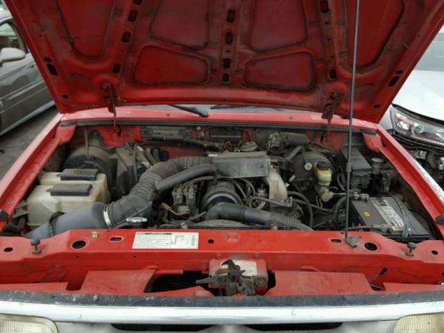 1FTCR10A3TPA13502 - 1996 FORD RANGER RED photo 7