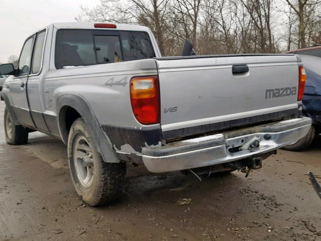 4F4ZR47E93TM14359 - 2003 MAZDA B4000 CAB SILVER photo 3