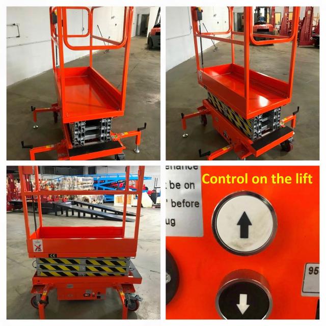 3894138 - 2020 SCIS LIFT ORANGE photo 3