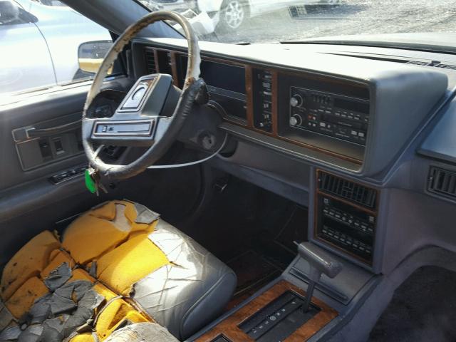 1G6KS5153KU806648 - 1989 CADILLAC SEVILLE GRAY photo 9