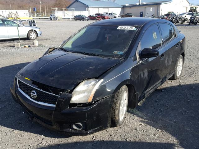 3N1AB6AP1AL621168 - 2010 NISSAN SENTRA 2.0 BLACK photo 2