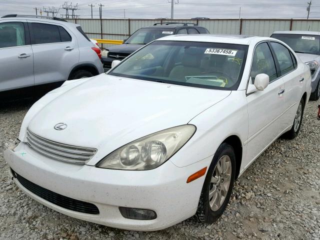 JTHBA30G640016468 - 2004 LEXUS ES 330 WHITE photo 2