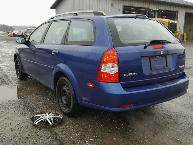 KL5JD86Z15K143120 - 2005 SUZUKI FORENZA S BLUE photo 3