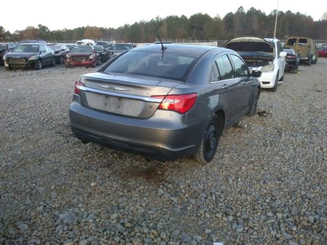 1C3CCBBG6CN297751 - 2012 CHRYSLER 200 TOURIN GRAY photo 4