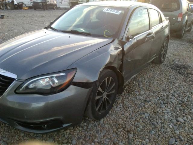 1C3CCBBG6CN297751 - 2012 CHRYSLER 200 TOURIN GRAY photo 9