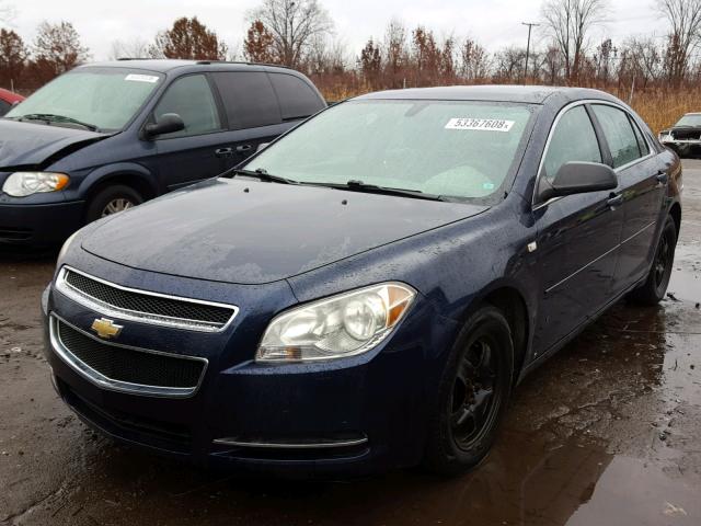 1G1ZG57B58F194193 - 2008 CHEVROLET MALIBU LS 蓝色 照片 2