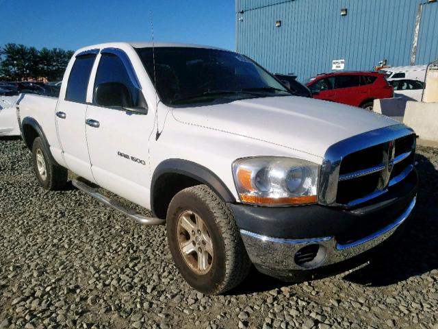 1D7HU18N66J247724 - 2006 DODGE RAM 1500 S WHITE photo 1