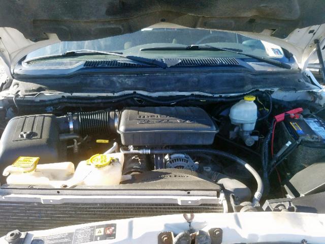 1D7HU18N66J247724 - 2006 DODGE RAM 1500 S WHITE photo 7