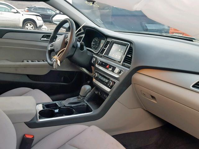 5NPE34AF0JH655027 - 2018 HYUNDAI SONATA SPO GRAY photo 5