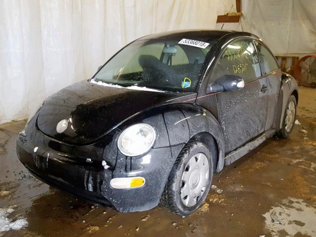 3VWBK31C44M421605 - 2004 VOLKSWAGEN NEW BEETLE 黑色 照片 2