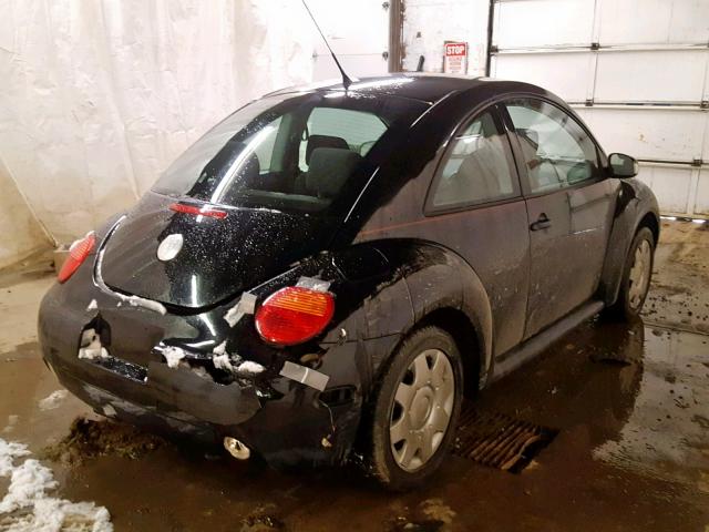 3VWBK31C44M421605 - 2004 VOLKSWAGEN NEW BEETLE 黑色 照片 4
