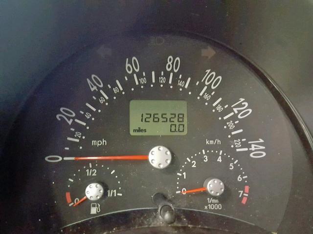 3VWBK31C44M421605 - 2004 VOLKSWAGEN NEW BEETLE 黑色 照片 8